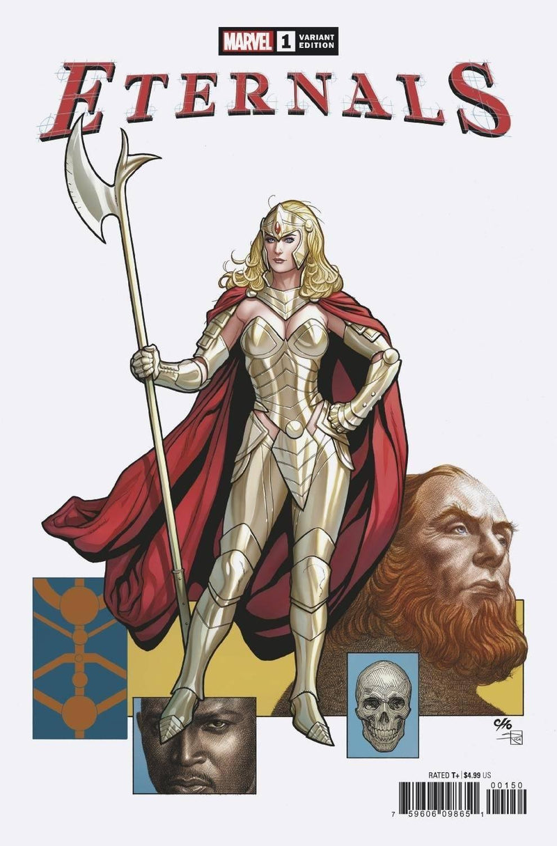 ETERNALS VOL 5 (2021) #1 FRANK CHO VAR