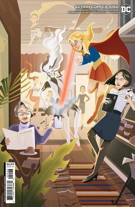 ACTION COMICS VOL 2 #1050 CVR O PAMELA HOOGEBOOM CARD STOCK VAR