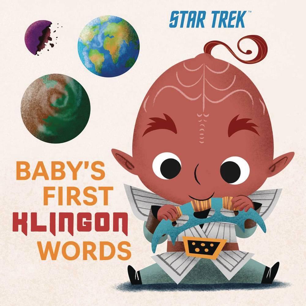 STAR TREK BABYS FIRST KLINGON WORDS BOARD BOOK - Kings Comics