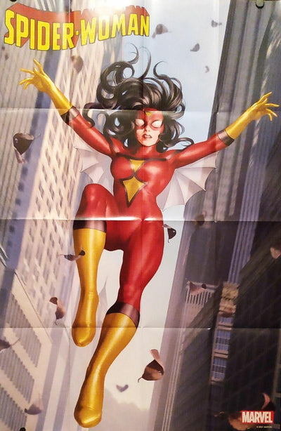 SPIDER-WOMAN VOL 7 #11  JUNGGEUN YOON FOLDED PROMO POSTER