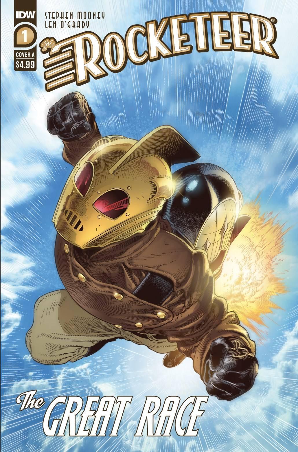 ROCKETEER THE GREAT RACE #1 CVR A GABRIEL RODRIGUEZ - Kings Comics