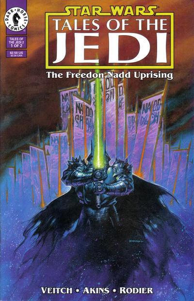 STAR WARS TALES OF THE JEDI FREEDON NADD UPRISING (1994) - SET OF TWO