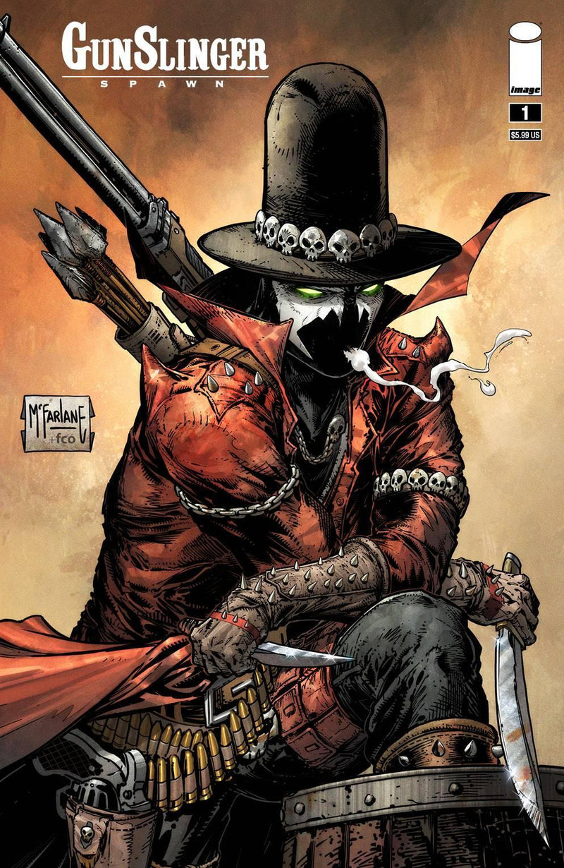 GUNSLINGER SPAWN (2021) #1 CVR B MCFARLANE