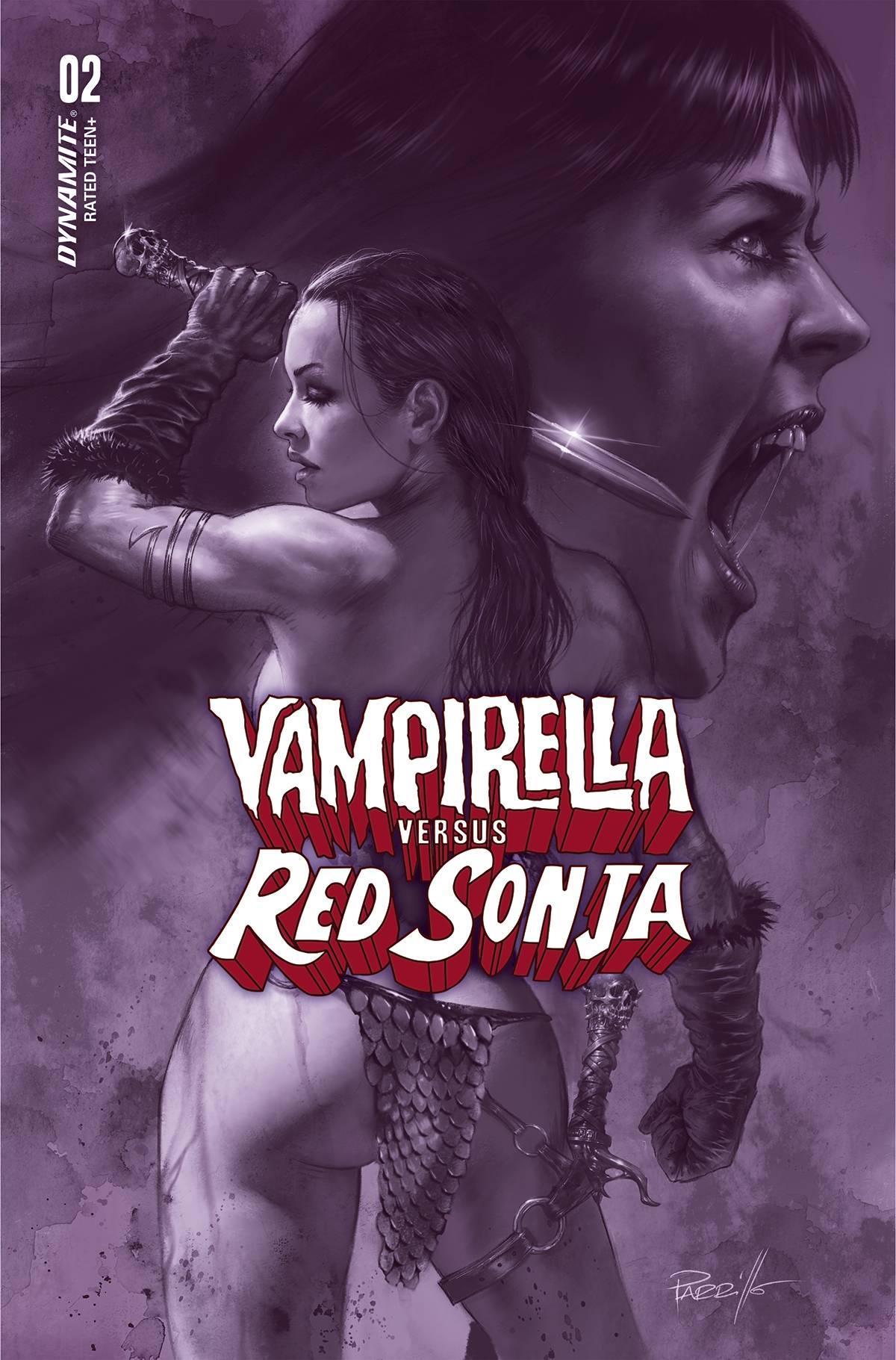 VAMPIRELLA VS RED SONJA #2 CVR F 10 COPY INCV PARRILLO TINT - Kings Comics