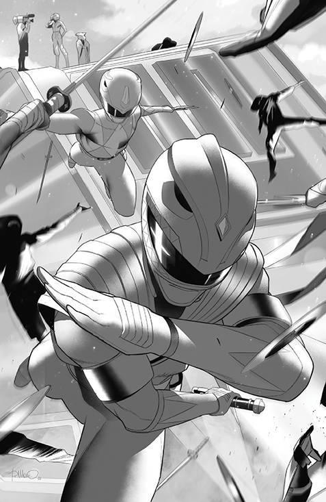 MMPR TMNT II (2022) #4 CVR G 25 COPY INCV DI MEO