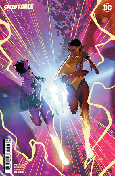SPEED FORCE (2023) #3 CVR B TAURIN CLARKE CARD STOCK VAR