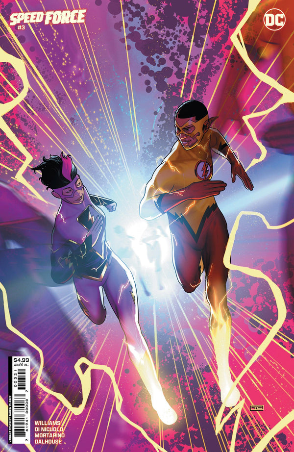 SPEED FORCE (2023) #3 CVR B TAURIN CLARKE CARD STOCK VAR