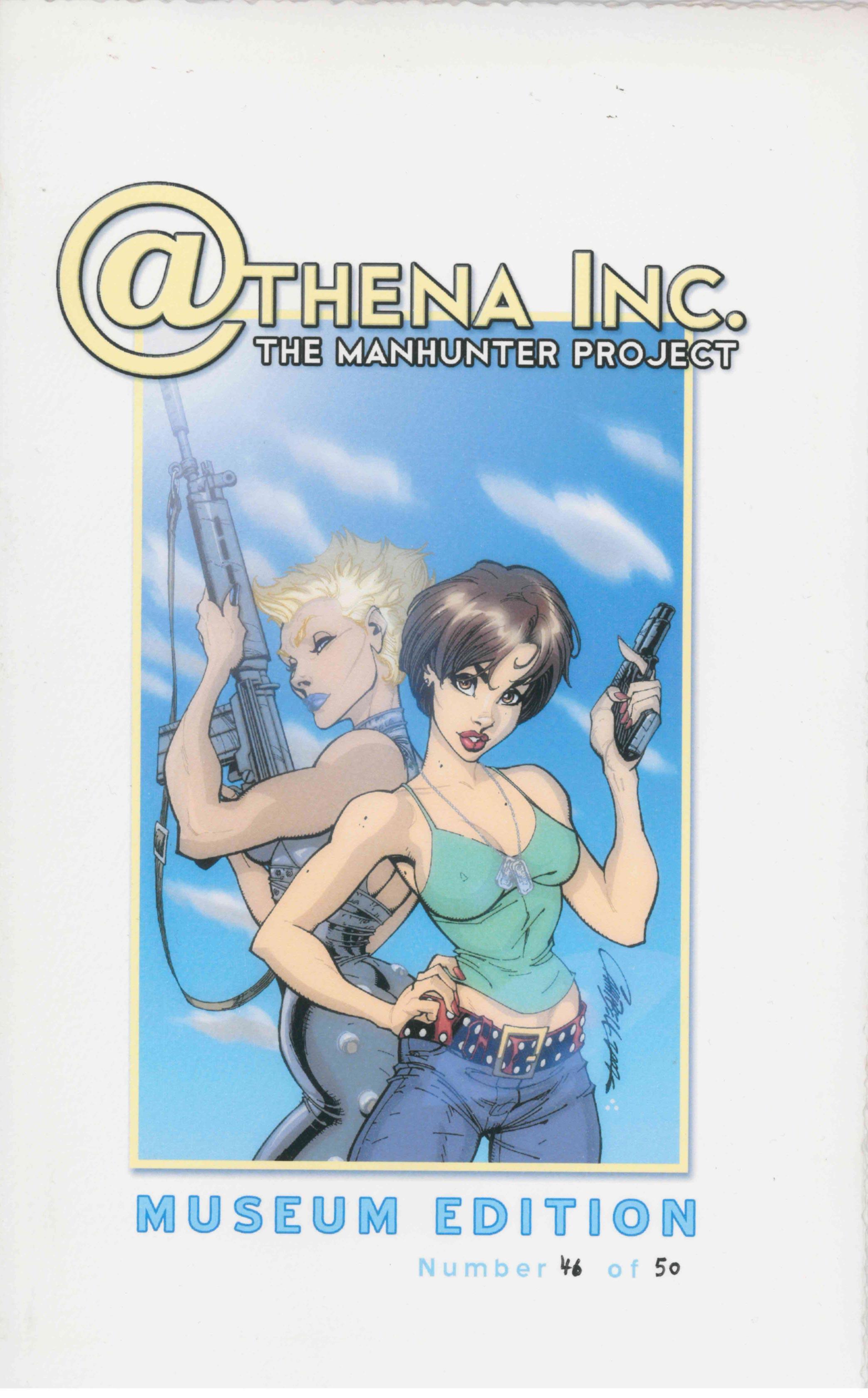 ATHENA INC MANHUNTER PROJECT #1 MUSEUM ED #46/50 J SCOTT CAMPBELL - Kings Comics