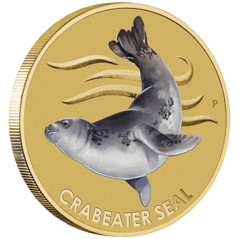 CRABEATER SEAL 2018 STAMP AND COIN COVER - Kings Comics