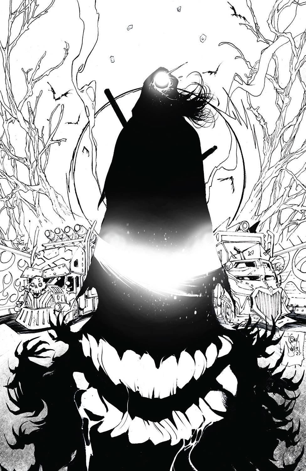 NOCTERRA (2021) #12 CVR F 50 COPY INCV DANIEL B&W - Kings Comics