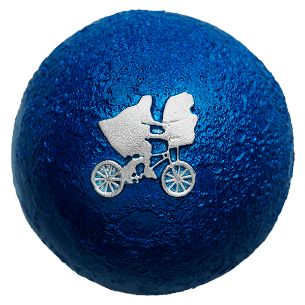 E.T THE EXTRA-TERRESTRIAL 40TH ANNIVERSARY 2022 1oz SILVER BICYCLE SILHOUETTE MOON SPHERE COIN