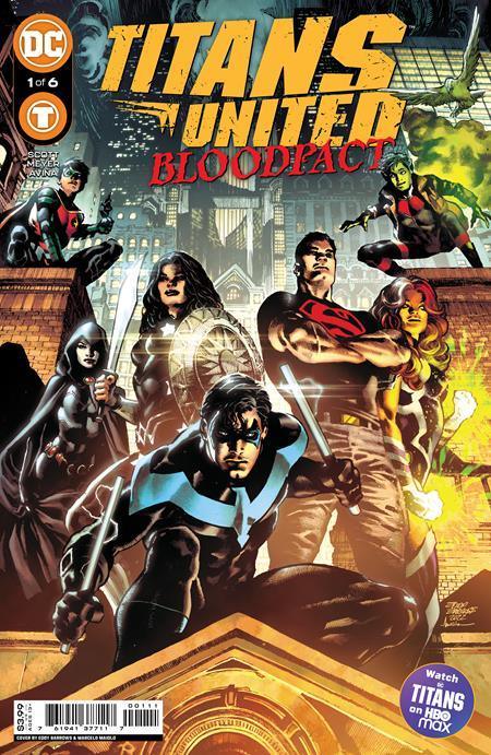 TITANS UNITED BLOODPACT #1 CVR A EDDY BARROWS