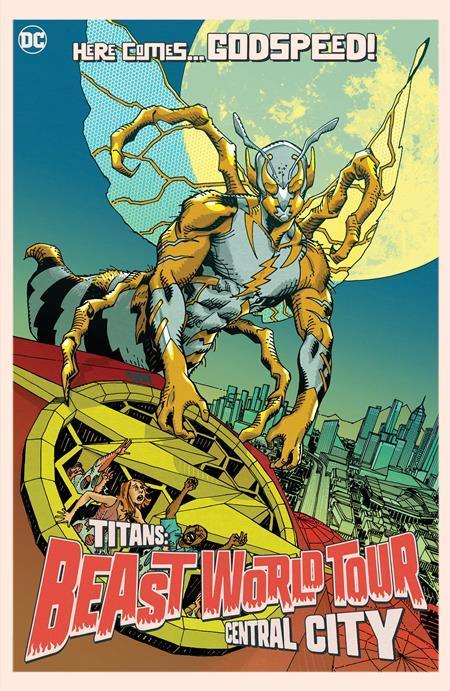 TITANS BEAST WORLD TOUR CENTRAL CITY (2023) #1 (ONE SHOT) CVR B CULLY HAMNER CARD STOCK VAR