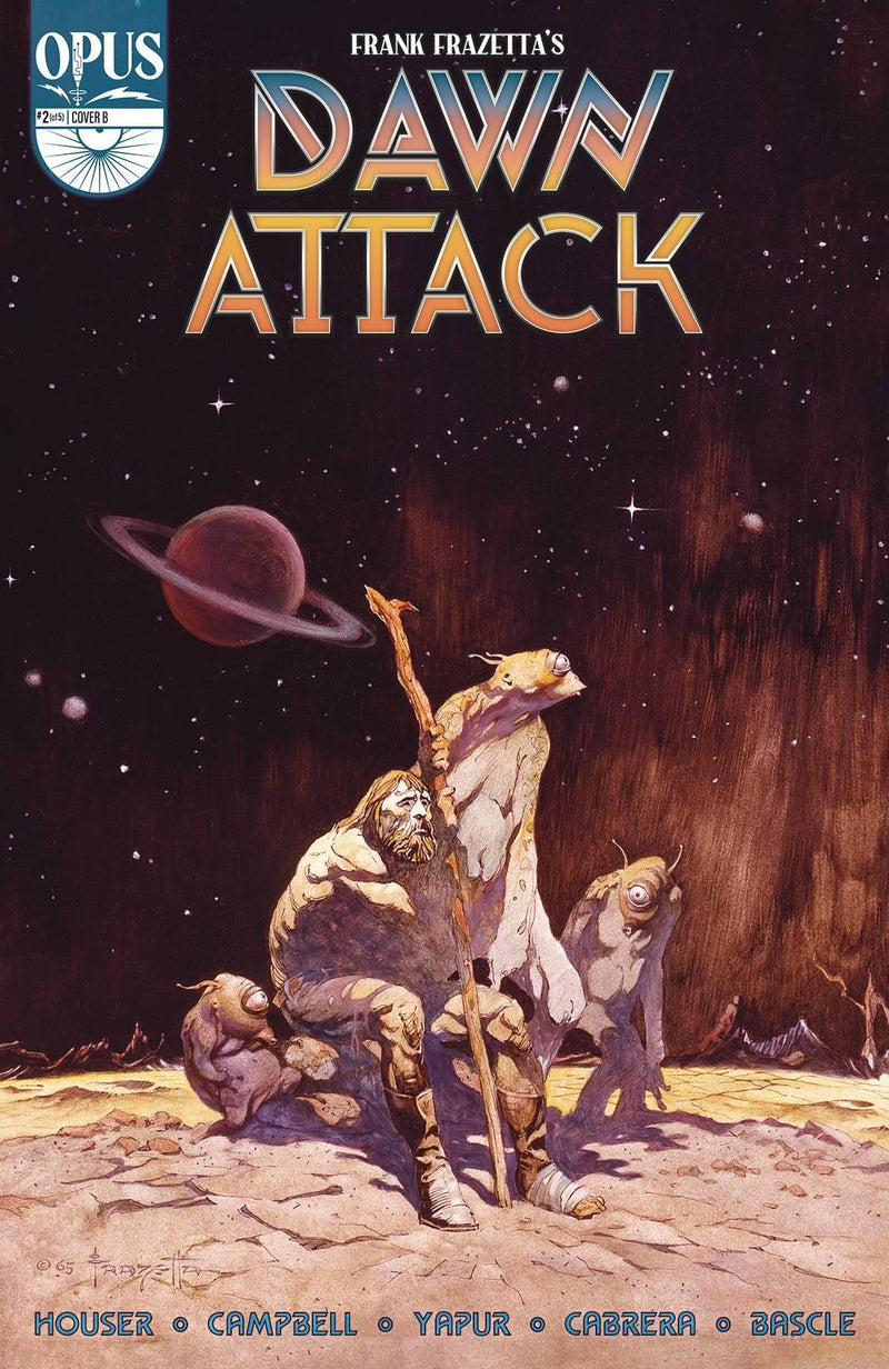 FRANK FRAZETTAS DAWN ATTACK #2 CVR B FRAZETTA