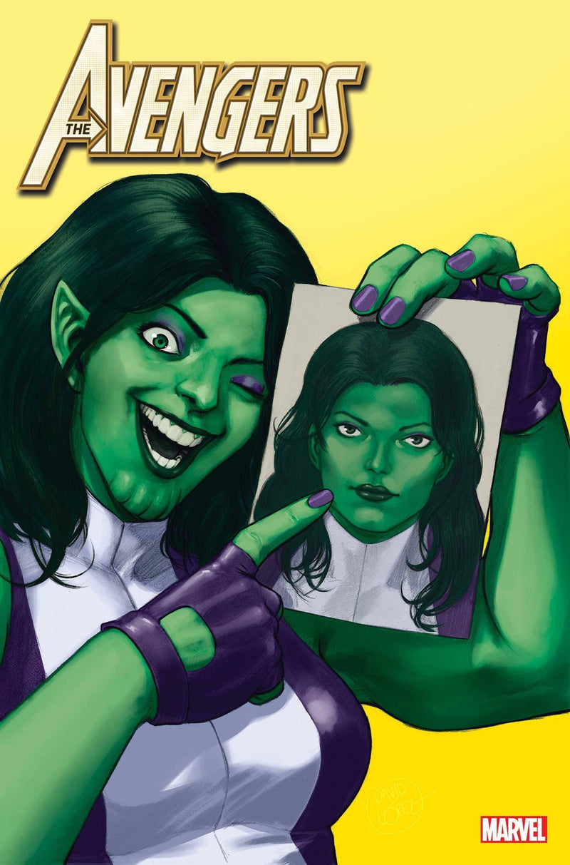 AVENGERS VOL 7 #56 DAVID LOPEZ SKRULL VAR
