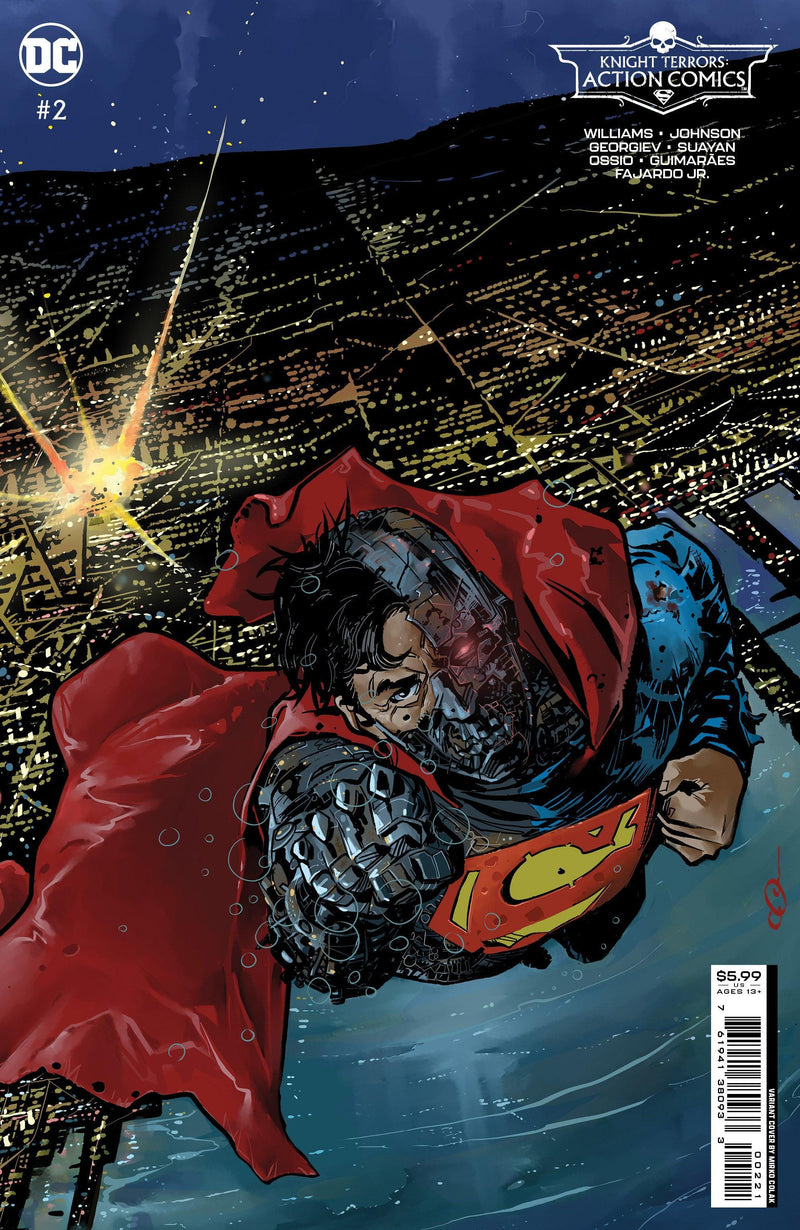 KNIGHT TERRORS ACTION COMICS (2023) #2 CVR B MIRKO COLAK CARD STOCK VAR