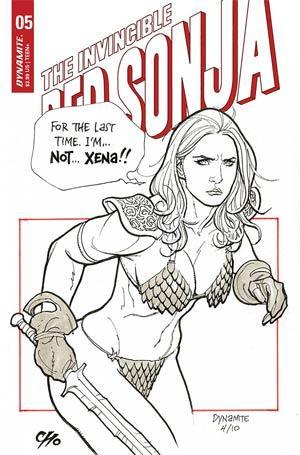 INVINCIBLE RED SONJA #5 CVR D CHO