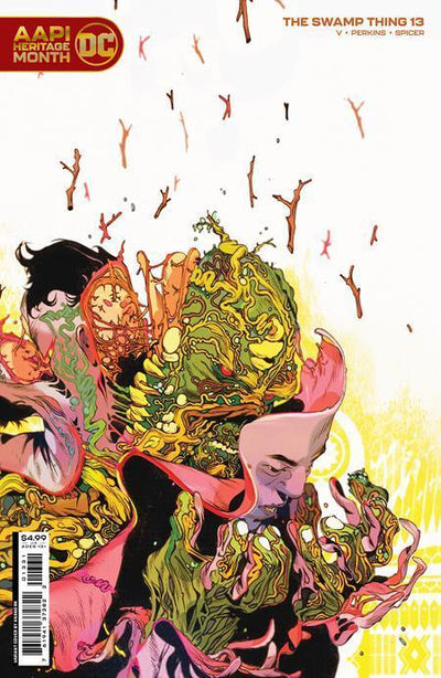 SWAMP THING VOL 7 #13 CVR C ANAND RK AAPI CARD STOCK VAR