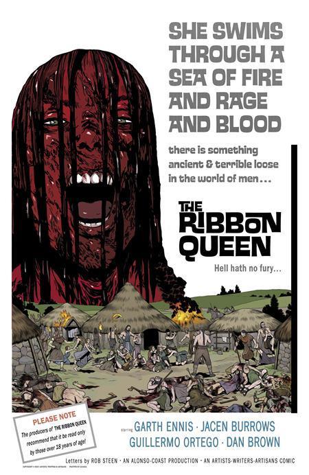 RIBBON QUEEN (2023) #5 CVR C CHRIS FERGUSON & JACEN BURROWS HORROR HOMAGE