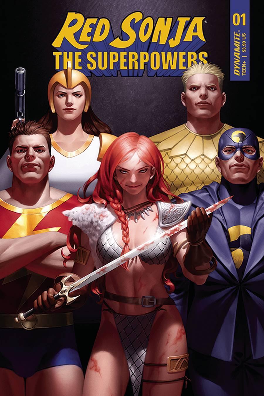 RED SONJA THE SUPERPOWERS #1 CVR D YOON - Kings Comics