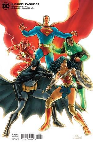 JUSTICE LEAGUE VOL 4 #52 NICK DERINGTON VAR ED