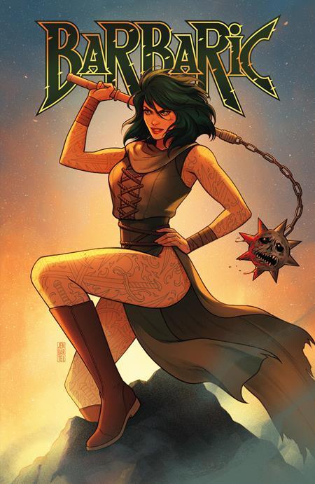 BARBARIC WRONG KIND OF RIGHTEOUS (2023) #1 (ONE SHOT) CVR C INC 1:10 JEN BARTEL VAR - Kings Comics