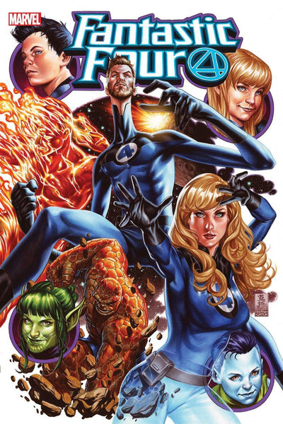 FANTASTIC FOUR VOL 6 (2018) #25 MARK BROOKS FOLDED PROMO POSTER