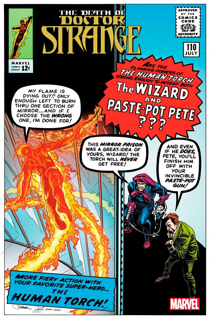 DEATH OF DOCTOR STRANGE #5 MOONEY CLASSIC HOMAGE VAR