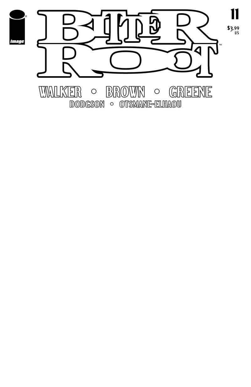 BITTER ROOT #11 CVR B BLANK CVR