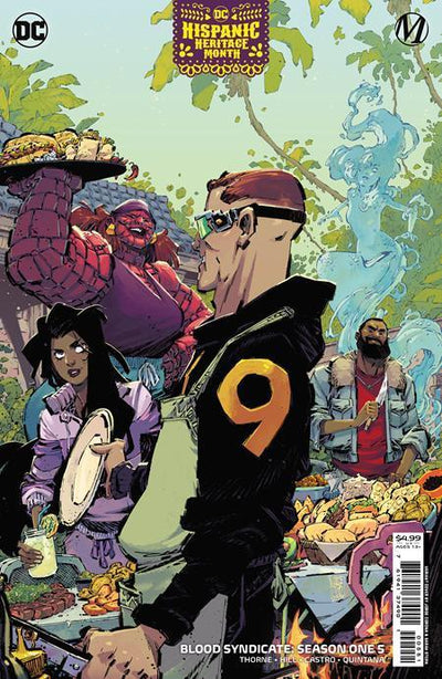 BLOOD SYNDICATE SEASON ONE #5 CVR C JORGE CORONA HISPANIC HERITAGE MONTH CARD STOCK VAR