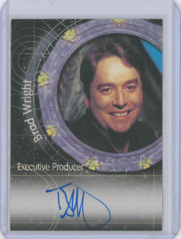 STARGATE SG-1 AUTOGRAPH SIGNED #A40 BRAD WRIGHT / EXECUTIVE PRODUCER