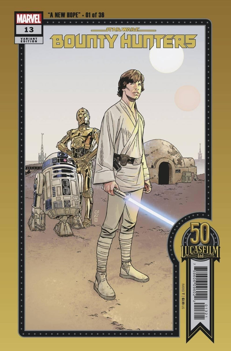 STAR WARS BOUNTY HUNTERS (2020) #13 SPROUSE LUCASFILM 50TH VAR