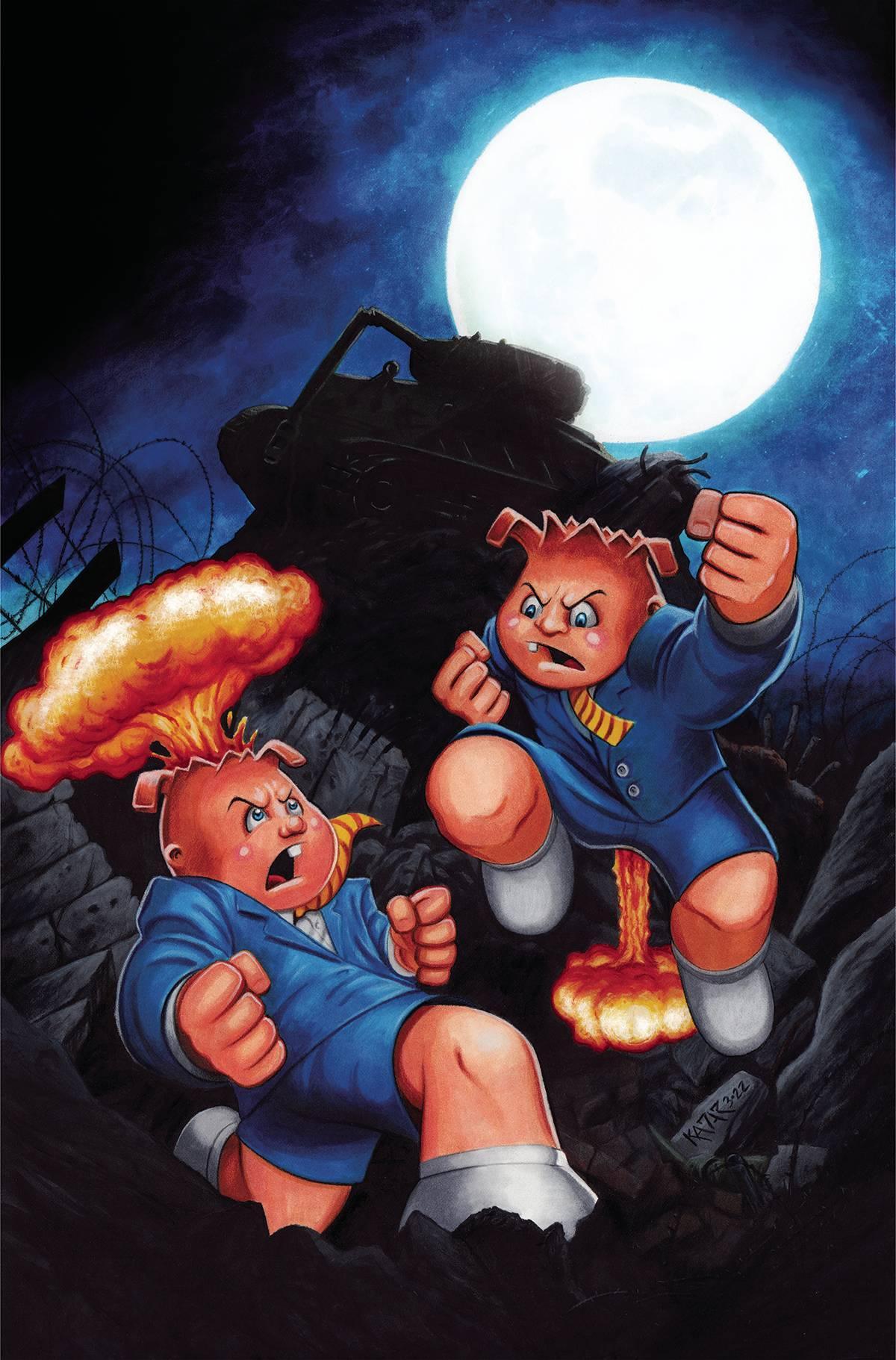 GARBAGE PAIL KIDS ORIGINS #3 CVR E 10 COPY INCV KADAR VIRGIN - Kings Comics