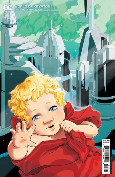 WORLD OF KRYPTON #1 CVR B A DAMICO CARD STOCK VAR