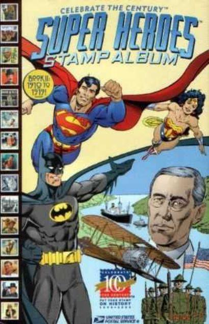 CELEBRATE THE CENTURY SUPER HEROES STAMP ALBUM #2