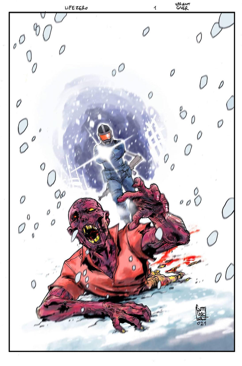LIFE ZERO #1 CVR G 20 COPY CAMUNCOLI VIRGIN INCV