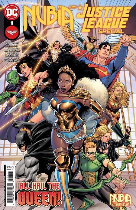 NUBIA AND THE JUSTICE LEAGUE SPECIAL #1 (ONE SHOT) CVR A TRAVIS MOORE - Kings Comics