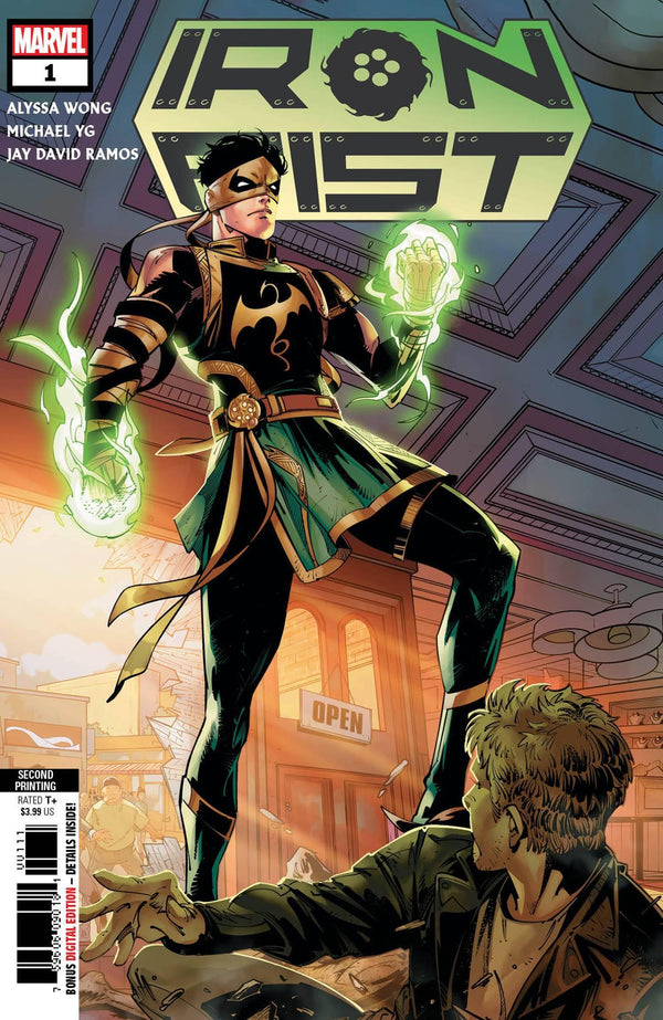 IRON FIST VOL 6 (2022) #1 2ND PTG MICHAEL YG VAR