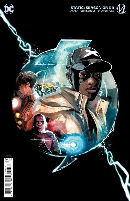 STATIC SEASON ONE #3 CVR B NIKOLAS DRAPER-IVEY CARD STOCK VAR