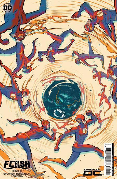 FLASH (2023) #1 CVR G INC 1:25 RILEY ROSSMO CARD STOCK VAR