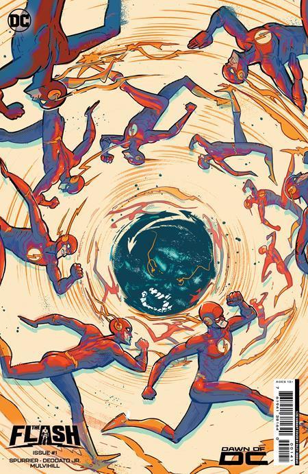 FLASH (2023) #1 CVR G INC 1:25 RILEY ROSSMO CARD STOCK VAR