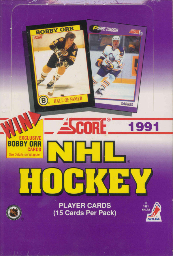 1991 SCORE NHL HOCKEY CARDS SEALED BOX