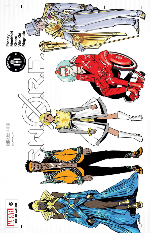 SWORD VOL 2 #6 SCHITI CHARACTER DESIGN VAR