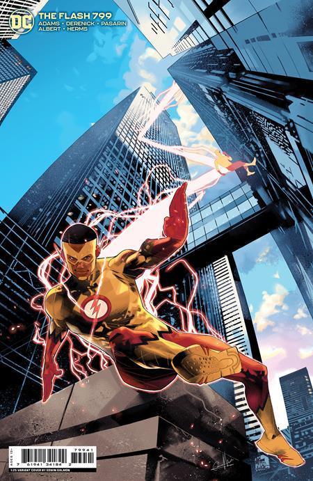 FLASH VOL 5 (2016) #799 CVR D INC 1:25 EDWIN GALMON CARD STOCK VAR