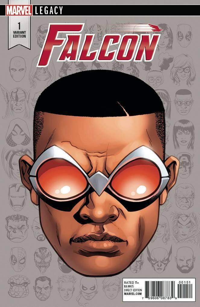 FALCON VOL 2 #1 MCKONE LEGACY HEADSHOT VAR LEG