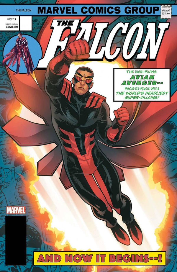 FALCON (2017) #1 TORQUE LH VAR LEG (LENTICULAR COVER)