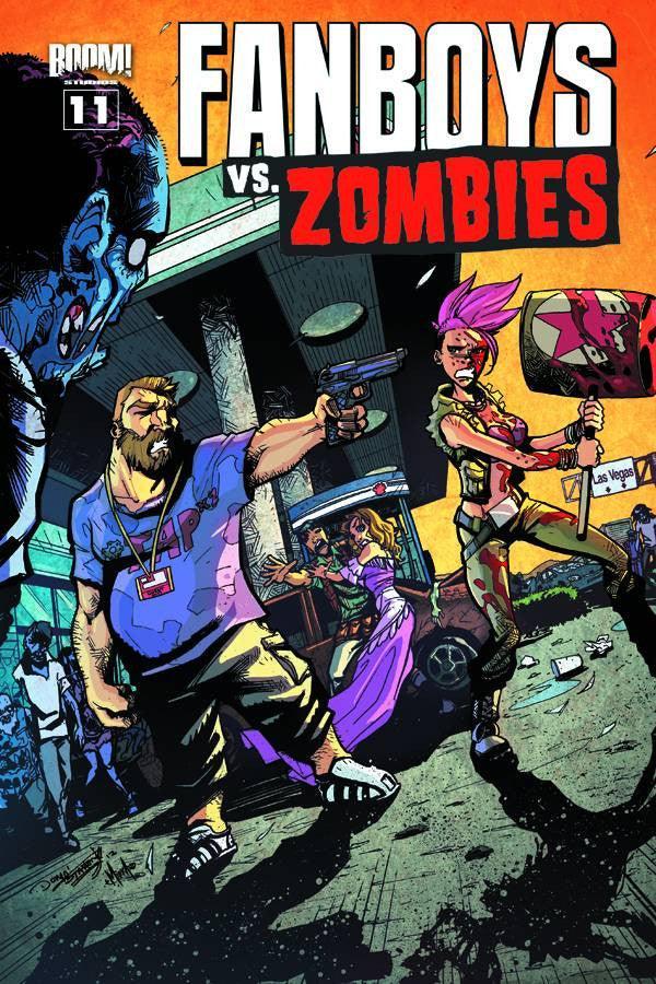 FANBOYS VS ZOMBIES #11 15 COPY INCV STANTON SKETCH