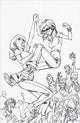 FANBOYS VS ZOMBIES #3 20 COPY INCV GARZA SKETCH