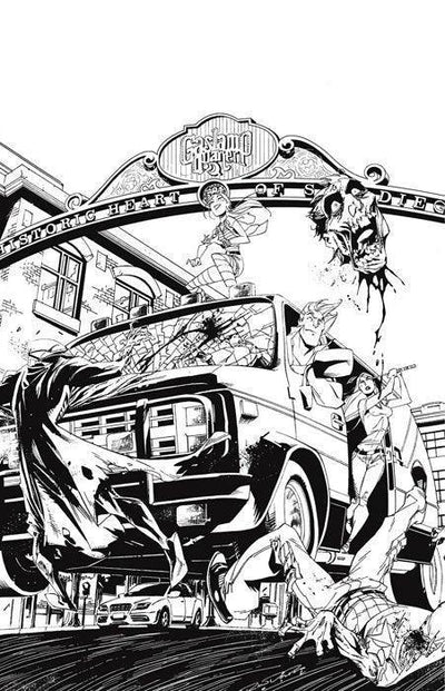 FANBOYS VS ZOMBIES #5 20 COPY INCV RANDOLPH B&W