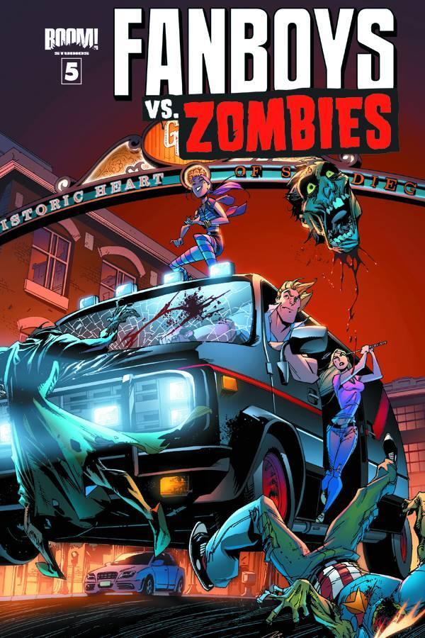 FANBOYS VS ZOMBIES #5 MAIN CVRS